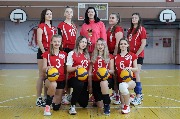 Женская команда по волейболу